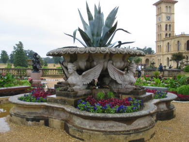 Gärten in England  Osborne House